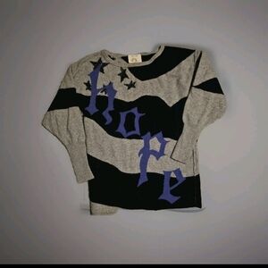 QI 💯% Cashmere Soft Pullover Sweater Rhinestone Embellished ⭐️s HOPE XS EUC